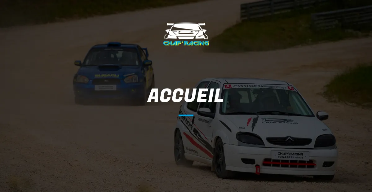 Chaps Racing Chap'Racing - Stages de pilotage Rallycross/Terre dans toute la France