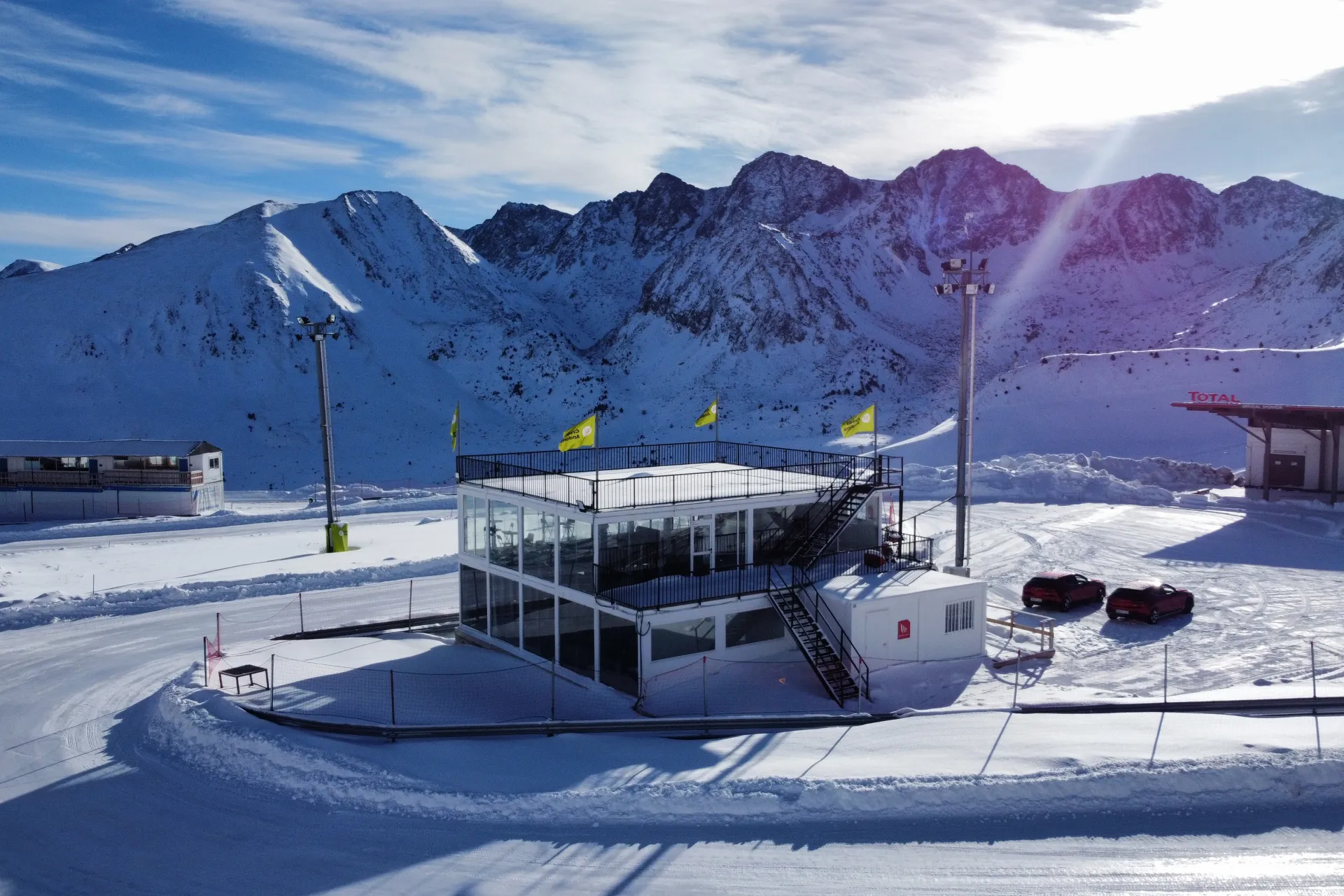 stage pilotage sur glace Andorre