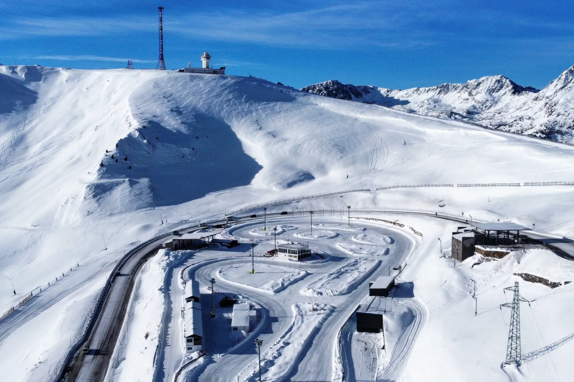stage pilotage sur glace Andorre